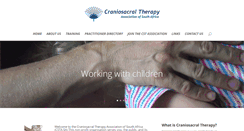 Desktop Screenshot of cranial.org.za